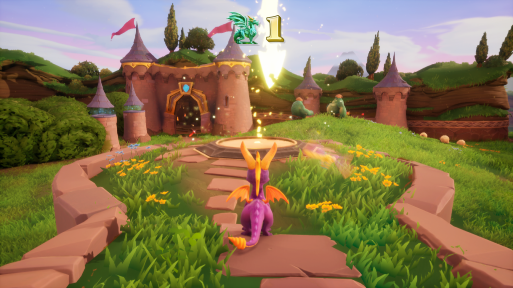 Spyro 1 Intro Area
