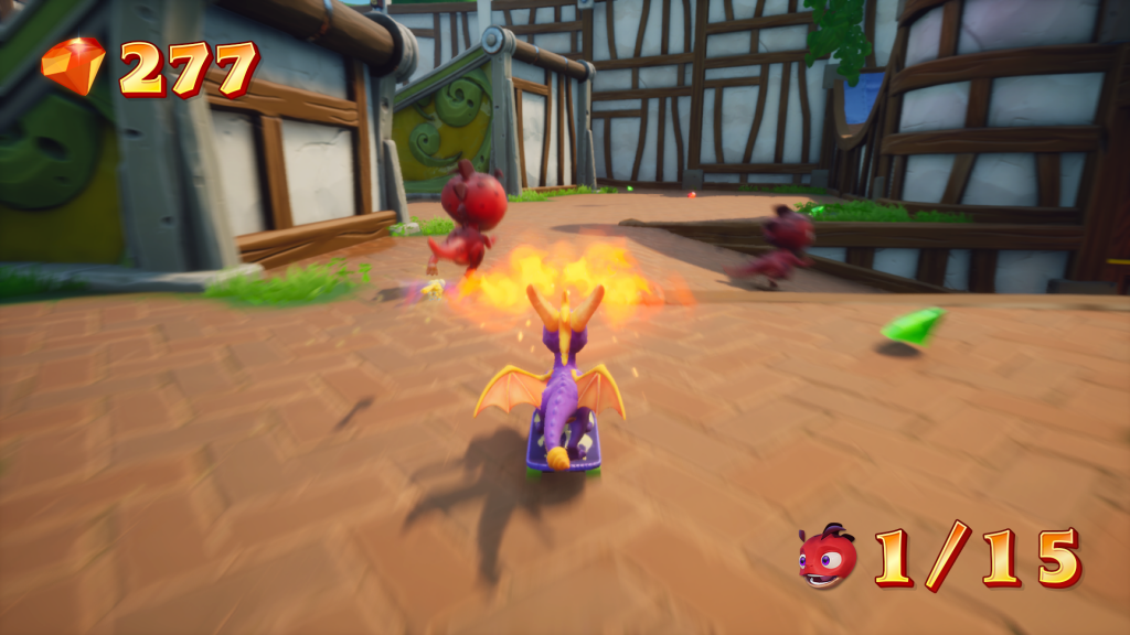 Spyro 3 Skateboarding