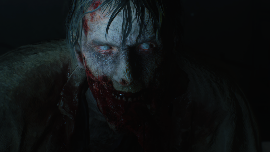 Resident Evil 2 Zombie Close Up