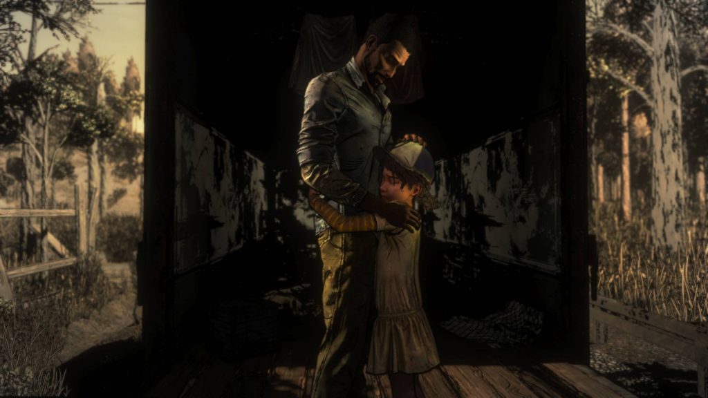 Walking Dead Final Season Episode 3 Young Clementine and Lee