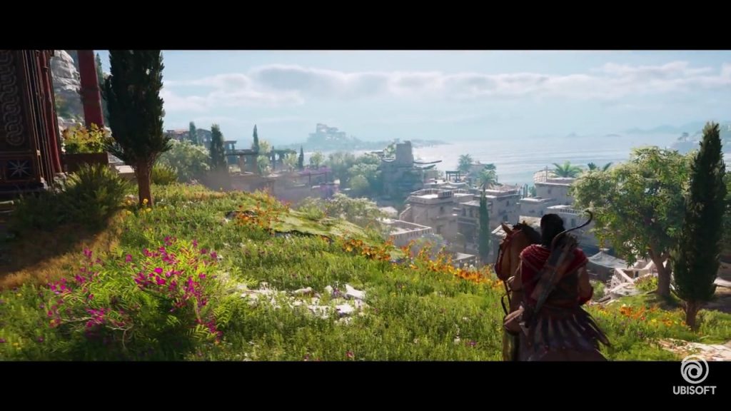 Assassin's Creed Odyssey Alexios Riding Horse