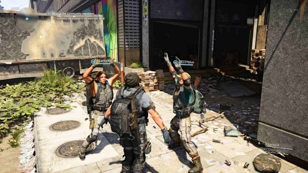 The Division 2 T-Pose