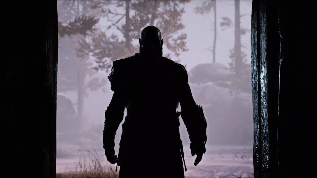 Kratos Standing in Doorway