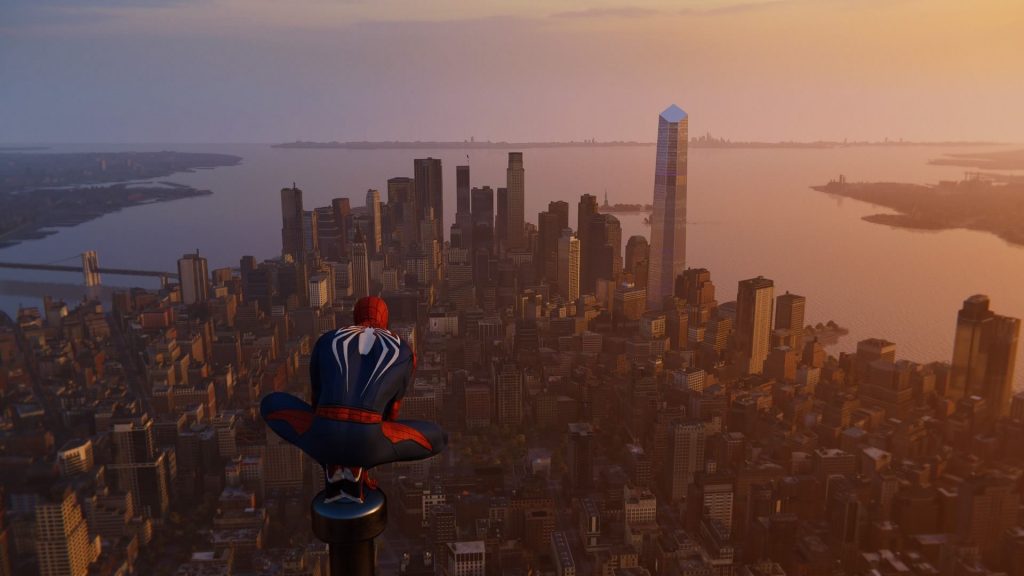 Spider-Man PS4 Highest Point in the City