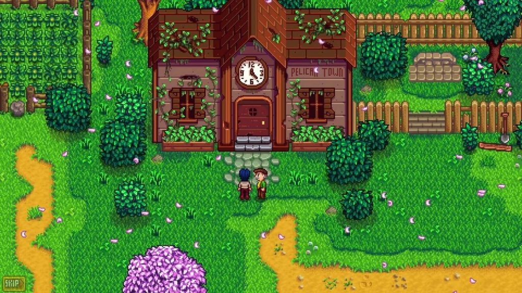 Stardew Valley Pelican Town Clock Building