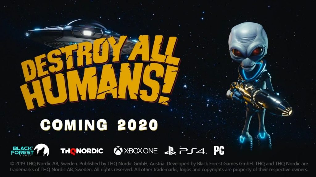 Destroy All Humans Remake Coming Soon