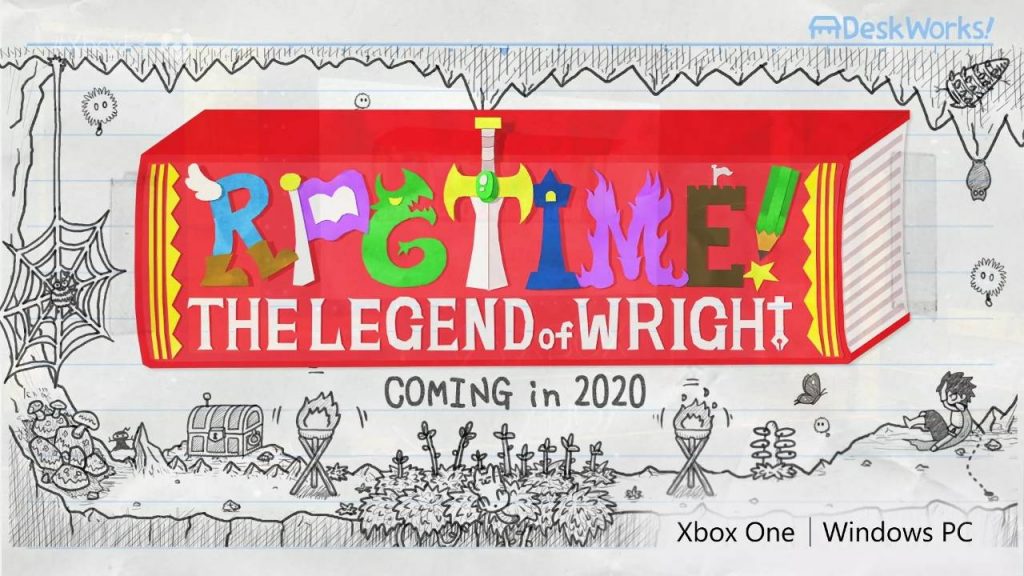 RPG Time Legend of Wright E3 2019 Logo