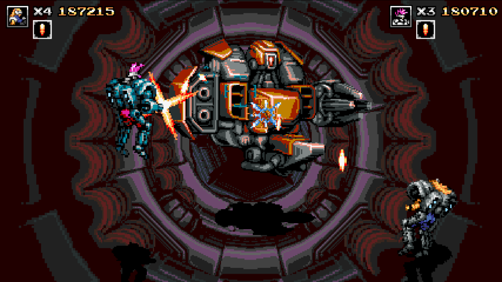 Blazing Chrome Tunnel Boss