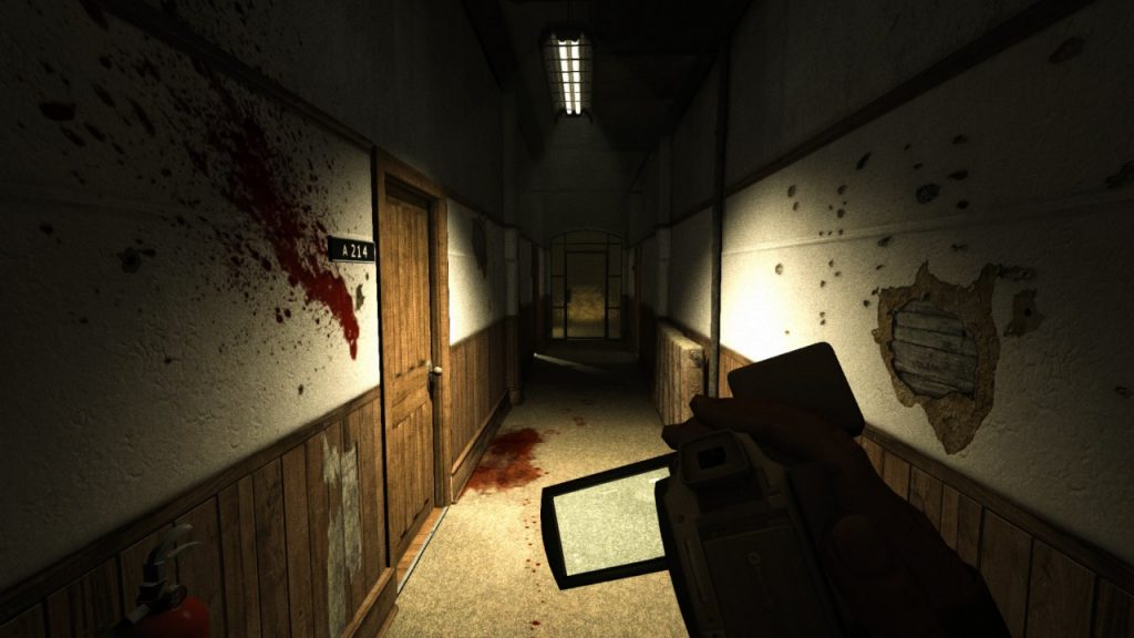 Outlast Bloody Hallway