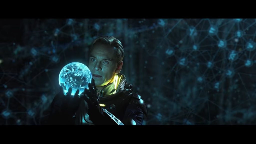 Android David in Prometheus