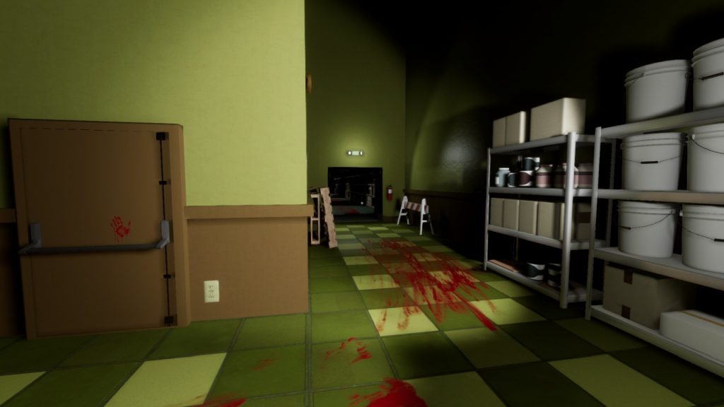 Bloody Hallway in Superliminal