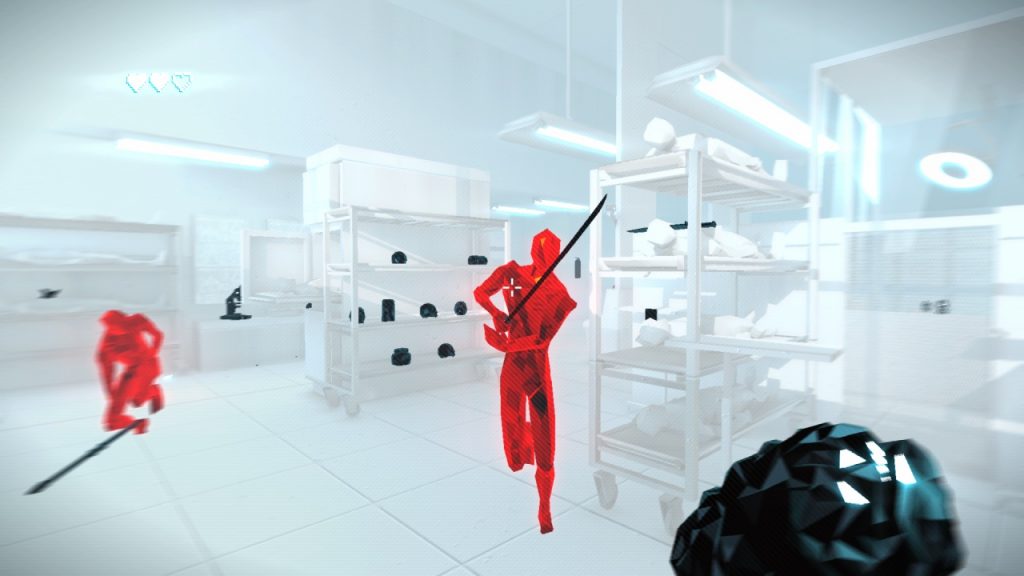 Superhot Enemies with Swords