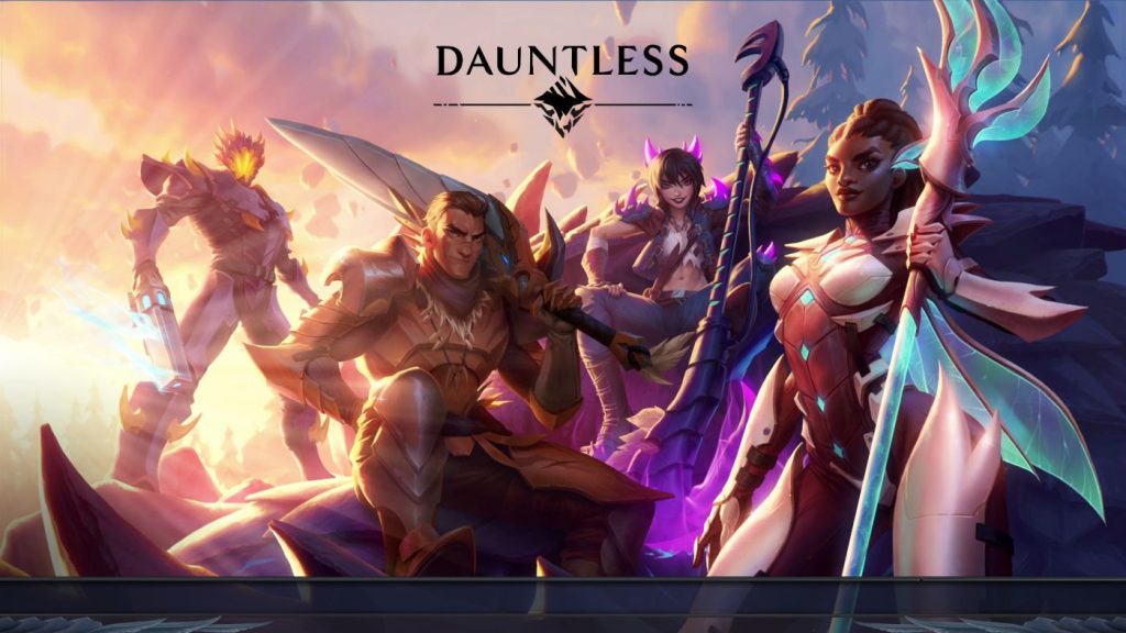 Dauntless Title Screen