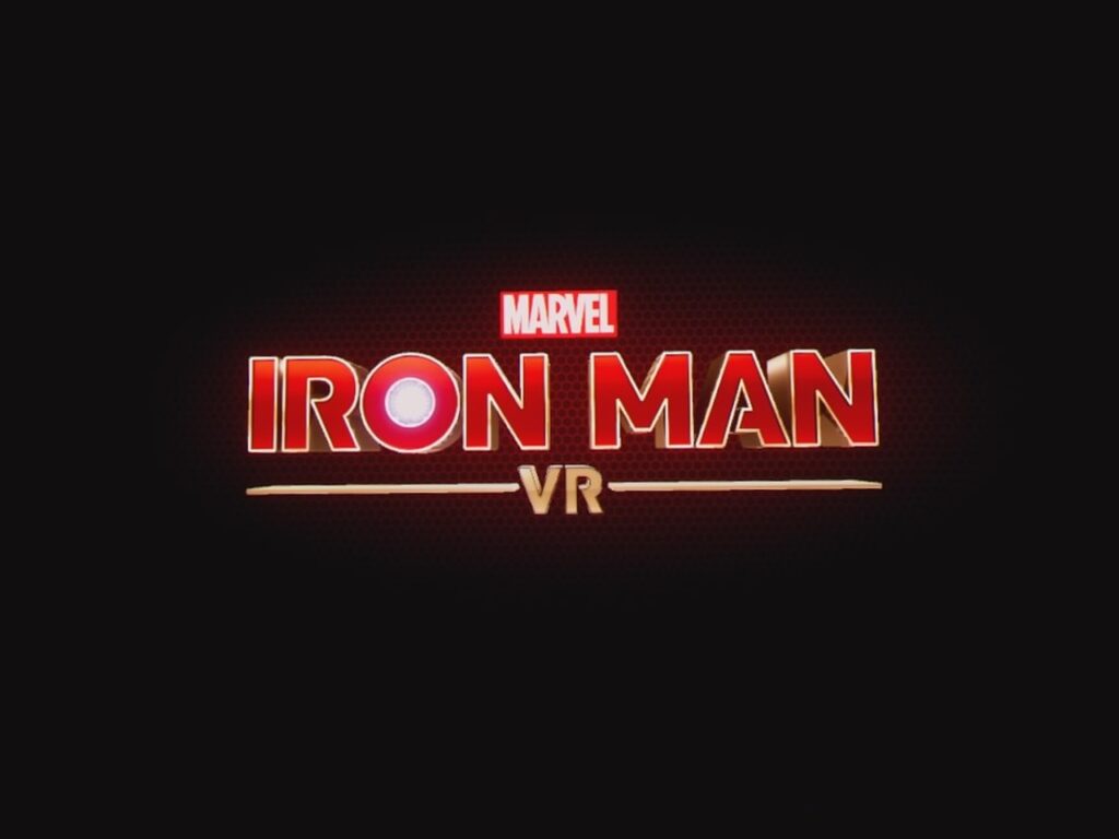 Iron Man VR Title Screen