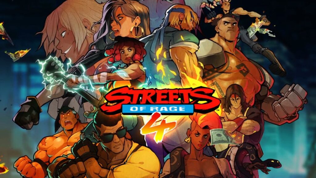 Streets of Rage 4 Title Screen