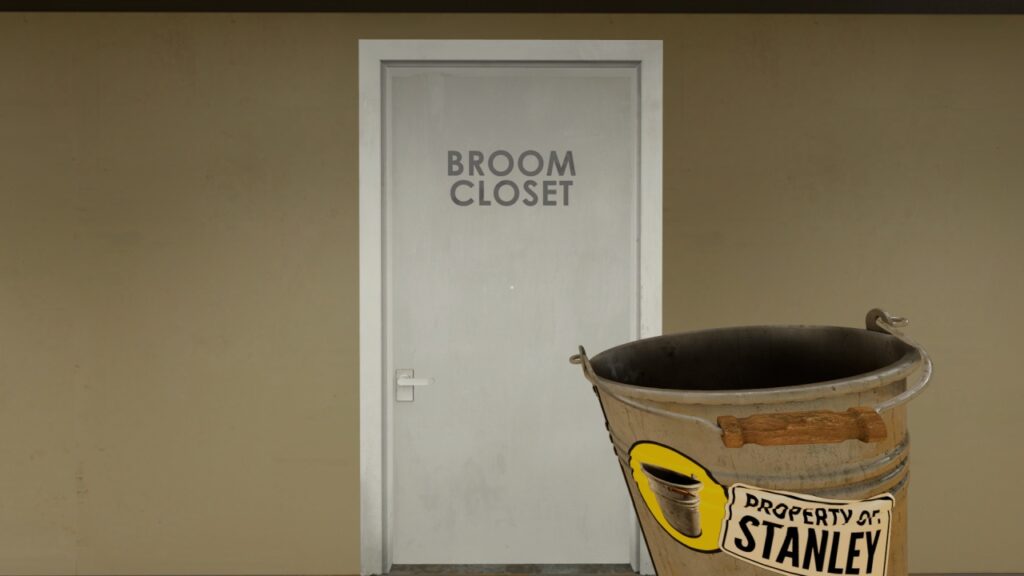 Broom Closet Door in Stanley Parable Deluxe Edition