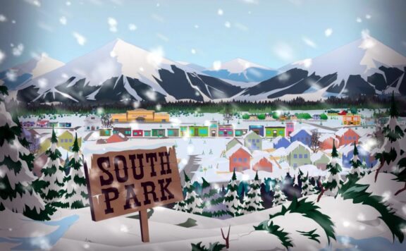 South Park in a Blizzard
