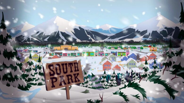 South Park in a Blizzard