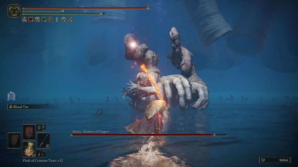 Metyr Mother of Fingers Elden Ring DLC Boss